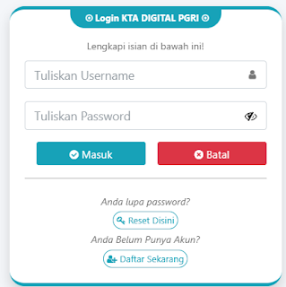 Register PGRI Konawe Utara - Persatuan Guru Republik Indonesia Cabang Konawe Utara